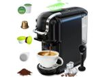 Macchina Per Caffè - Macchina Per Capsule Di Caffè - Macchine Per Caffè - Macchina Per Caffè - Capsule Multiple - Caldo E Freddo - 5 In 1 - Nero