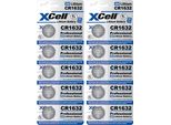 10X Xcell Litio A Bottone CR1632 3V/130Mah (2X Blister Da 5)