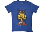 Scooby Doo - Maglietta "Scooby Snacks"" Per Uomo/Donna Unisex RO15115 (L) (Blu)"