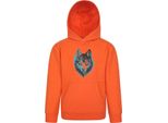 Mountain Warehouse - Maglia Con Cappuccio Per Bambini MW4839 (98) (Arancione)