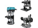 Fresatrice Elettrica Per Legno, Motore Da 800 W, Fino A 30000 Giri/Min, 3 Basi