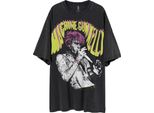 Machine Gun Kelly - Maglietta "Tickets To My Downfall"" Per Uomo/Donna Unisex, Oversize RO15214 (M) (Nero)"