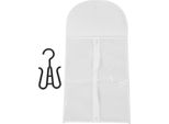 5 Set Di Sacchetti Porta-Estensioni Per Capelli, Antipolvere, Impermeabili, In Pvc Trasparente, Morbidi, In Tessuto Non Tessuto, Per Parrucche Multiple, Articoli Per Capelli, Bianchi