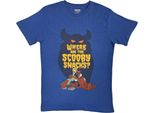 Scooby Doo - Maglietta "Scooby Snacks"" Per Uomo/Donna Unisex RO15115 (Xxl) (Blu)"