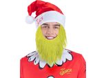 Il Grinch - Cappello Di Natale Accessorio SM3525 (Taglia Unica) (Rosso/Bianco)
