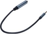Cavo Di Prolunga Audio, Da Presa Da 6,35 Mm A Spina Da 3,5 Mm, Microfono Per Cuffie, Cavo Di Prolunga Stereo Hi-Fi Per Chitarra, Pianoforte, Mixer