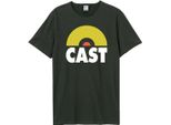 Amplified - Maglietta Per Uomo/Donna Unisex, Logo GD4178 (L) (Antracite)