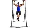 Barra Per Trazioni, Altezza Regolabile, Portata 200 Kg, Nera