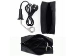 Riscaldatore A Immersione 500 Watt 230V Acciaio Inox Con Borsa Bollitore Riscaldatore A Immersione