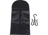 5 Set Di Borse Porta-Estensioni Per Capelli, Antipolvere, Impermeabili, In Pvc Trasparente, Morbide, In Tessuto Non Tessuto, Per Parrucche Multiple, Articoli Per Capelli, Nero