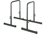 Parallele Per Home Fitness, Regolabili In Altezza, In Robusto Acciaio, Nero