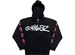 Gorillaz - Felpa Con Cappuccio "Repeat Pazuzu"" Per Uomo/Donna Unisex RO15150 (L) (Antracite)"