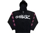 Gorillaz - Felpa Con Cappuccio "Repeat Pazuzu"" Per Uomo/Donna Unisex RO15150 (S) (Antracite)"