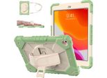 Custodia Per Ipad 6/5 9,7" Con Supporto E Tracolla Verde"