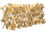 Vidaxl Traliccio Con Foglie D'acero Artificiali 5 Pz. Arancione 180X30Cm