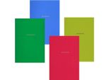 Shkolyaryk Blocco Note A4, 80 Fogli, Foderato, Copertina Rigida, Motivi Misti, 101020005