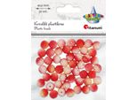 Perle Di Plastica Bianche E Rosse 10 Mm 50 Pezzi Titanum