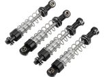 2 Coppie Di Ammortizzatori In Lega Di Alluminio 60 Mm Rc Auto Modifica Parti Per Wpl C14 C24 Mn D90 99S Modellinero