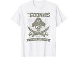 The Goonies - Maglietta "Never Say Die"" Per Uomo/Donna Unisex TT809 (L) (Bianco)"