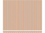 Vidaxl Tenda Da Sole Retrattile Blu E Arancione 400 X 300 Cm