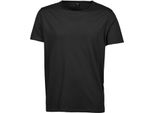 Tee Jays 5060 | Maglietta Da Uomo Con Bordi Grezzi / 100% Cotone Pettinato Ring-Spun - Colore: Nero - Taglia: 3XL