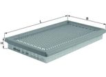 Filtro Aria Mahle Lx 595 Per Nissan Sunny Iii (N14) Cartuccia Filtrante
