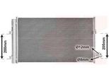 Van Wezel 06015708 Condensatore Climatizzatore Condensatore Climatizzatore Per Bmw 5 Touring (G31) + Essiccatore