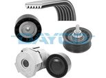 Dayco KPV341 Set Di Cinghie Trapezoidali Dentate Adatte Per Peugeot Boxer Furgone
