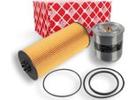 Filtro Olio Febi Bilstein 109391 Cartuccia Filtrante Adatta Per MERCEDES-BENZ Actros Actros MP2 / MP3