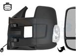 Van Wezel 1991825 Specchietto Esterno Specchietto Laterale Sinistro Per Ford Transit Mk7 Furgone (V363, Fcd, Fdd) Convesso Riscaldato