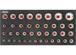 Set Di Chiavi A Bussola Vigor V7520 42 Pezzi 4 - 32 Mm Numero Di Utensili: 42