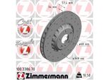 2X Disco Freno Zimmermann 100.3386.70 Per Audi A6 Avant (4A5 C8) A8 (4N2 4N8)