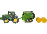 Sieper Siku 1665 Trattore John Deere Con Pressa 1665