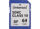 Intenso - Scheda Di Memoria Flash - 64 Gb - Classe 10 - Sdxc