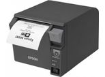 TM-T70II - Stampante Termica Per Ricevute Con Uscita Frontale, 80 Mm, Taglierina, Usb + RS232, Grigio Scuro