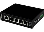 Startech.Com Switch Gigabit Ethernet Industriale Non Gestito A 5 Porte - Montaggio Su Guida Din / A Parete - Non Gestito - Gigabit Ethernet (10/100/1000) - Full Duplex - Montaggio A Parete