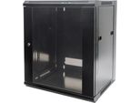 Intellinet 711777 Intellinet Wandverteiler 9HE 570X450Mm Schwarz,Unmontiert
