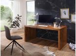 Wohnling Design Scrivania In Legno Massiccio Di Sheesham Naturale 180 X 90 X 76 Cm WL1.433