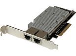 Startech.Com Scheda Di Rete Ethernet Pcie 10Gbase-T A 2 Porte Con Chip Intel X540 - Scheda Di Rete - Pcie 2.0 X8 A Basso Profilo