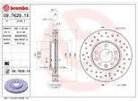 2X Disco Freno Brembo 09.7629.1X Per Opel Corsa C Hatchback (X01) Combo Tour