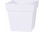 Vaso Per Piante Eda Bianco In Polipropilene 32 X 32 X 32 Cm