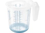 Keeeper 1049068015500 Keeeper Caraffa Dosatrice "Massimo"", 0,5 L, Bianco / Blu Nordico"