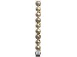 Natale Baubles Natale Baubles Infrangibile 10 Pezzi Perla
