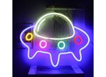 Ufo Luce Al Neon Decorazione Luci Al Neon Segno Di Gioco Al Neon, Led Neon Segno Decorazione Murale Per Sala Giochi Camera Da Letto Parete Bar Festa Regali Decorazione