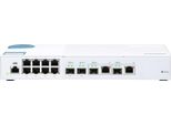 Qnap QSW-M408-2C - Switch - Gestito - 2 X 10 Gigabit Sfp+ + 2 X C 10 G-Bit Sfp+ + 8 X 10/100/1000