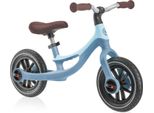 Globber Go Bike Elite Air - Balance Bike Per Bambini, Pneumatici Da 10 Pollici, Sella Regolabile In Altezza, Blu Pastello