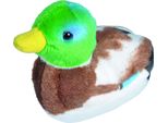 Anatra Di Peluche Con Suono - 15 Cm