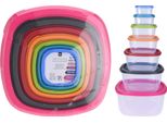 Set Di Contenitori Ermetici Da Cucina Impilabili Excellent Houseware 911000160 7 Pezzi
