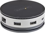 Startech.Com Adattatore Multiporta USB-C - Mini Docking Station Usb Tipo C A Hdmi/ Displayport 4K 60Hz O Vga - 75W Power Delivery - Hub 3X Usb 3.0/3.1 - Gbe - Dock Usb 3.1 Gen 2 10 Gbps Per Pc Portatili/Notebook