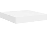 Vidaxl Scaffale Galleggiante Bianco 23X23,5X3,8 Cm Mdf